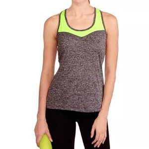 AVIA Active Sweetheart Razor Back Mesh Top